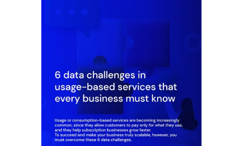 6 data challenges in usage-based services that every business must know