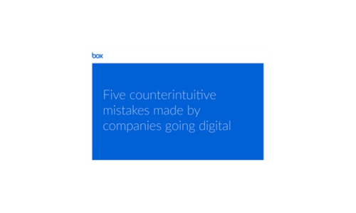 Top 5 Mistakes When Going Digital